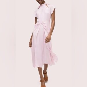 Kate Spade Silk Fluid Midi Dress